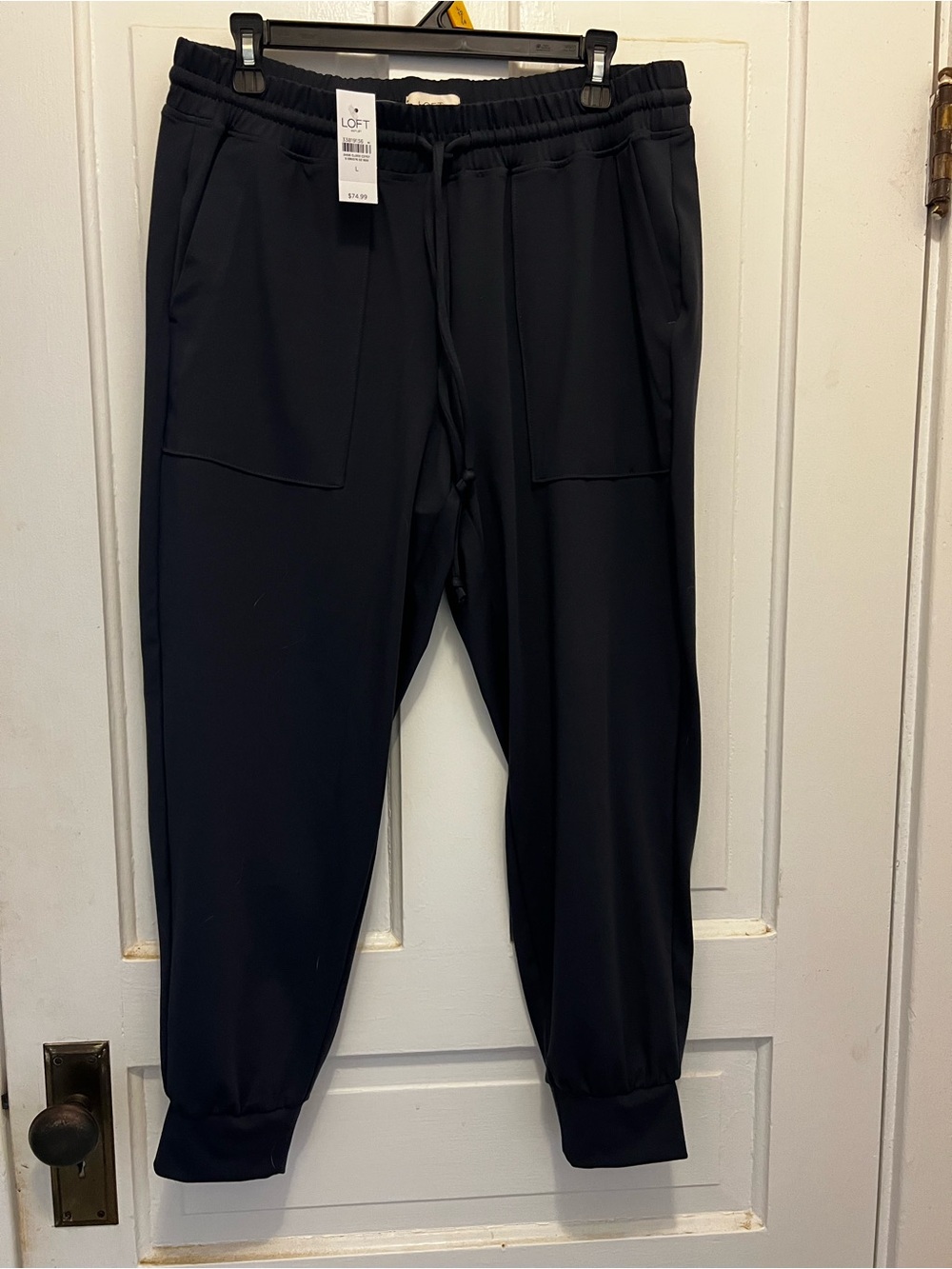 LOFT Black Women's Jogger Track Pants